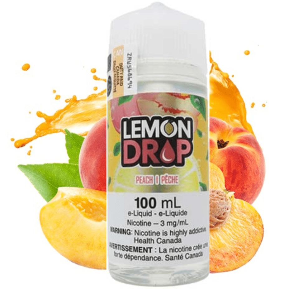 Lemon Drop E-Liquid E-Liquid 100ml / 3mg Peach by Lemon Drop-Morden Vape SuperStore & Cannabis, Manitoba Canada