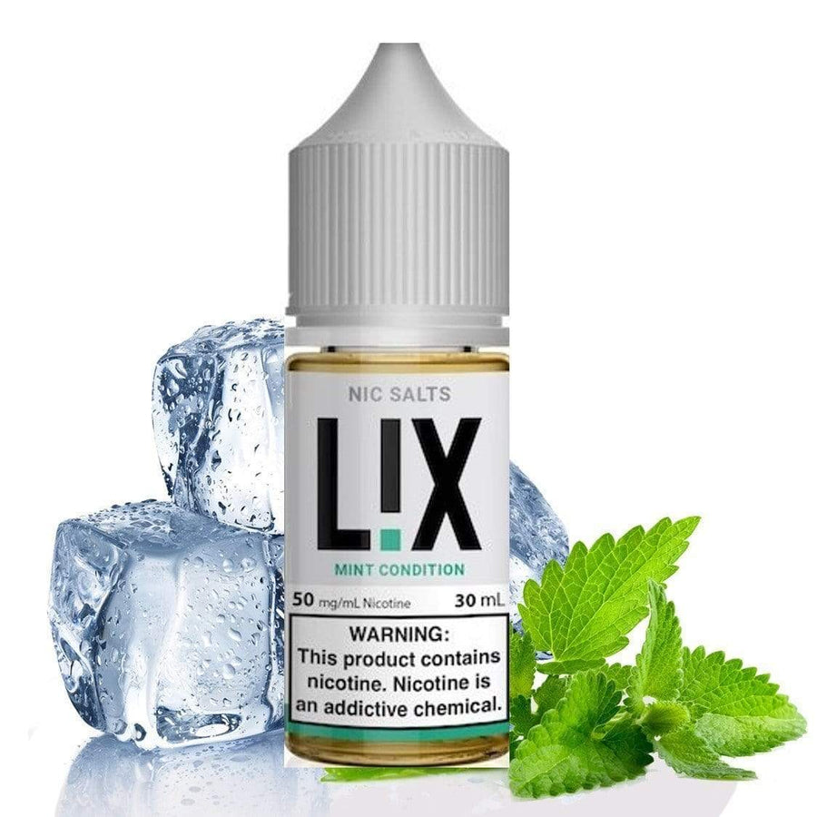 Lix Salt Nics Salt Nic 30ml / 10mg Mint Condition by Lix Nitro Mint Condition Nic Salts by LiX-Morden Vape SuperStore & Cannabis Dispensary Manitoba