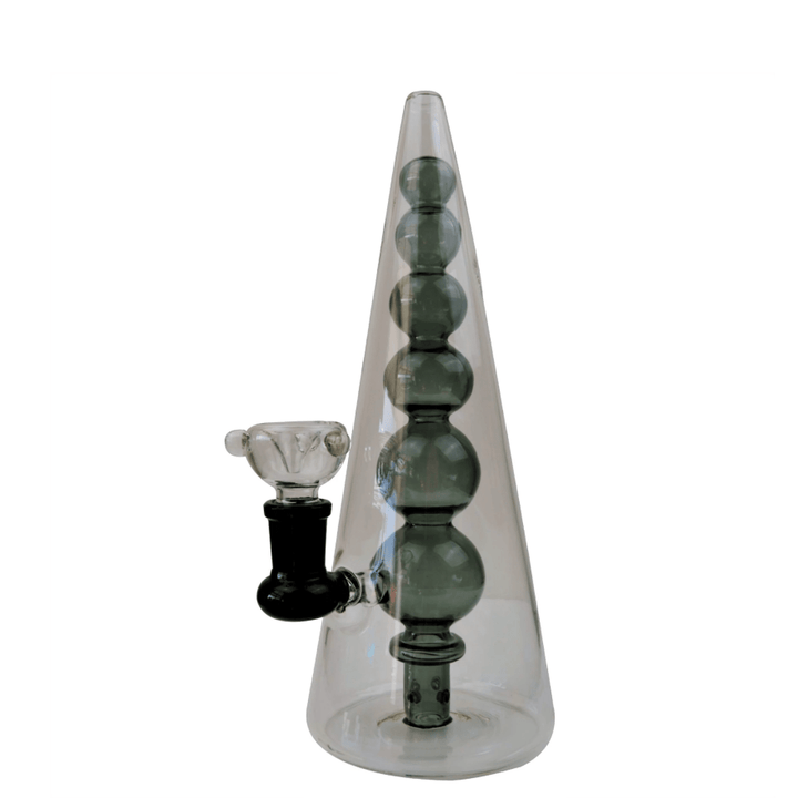 Plain Jane Glass 420 Hardware Plain Jane Glass-Sphered Pyramid Stack 12"-Morden Vape SuperStore & Cannabis Dispensary