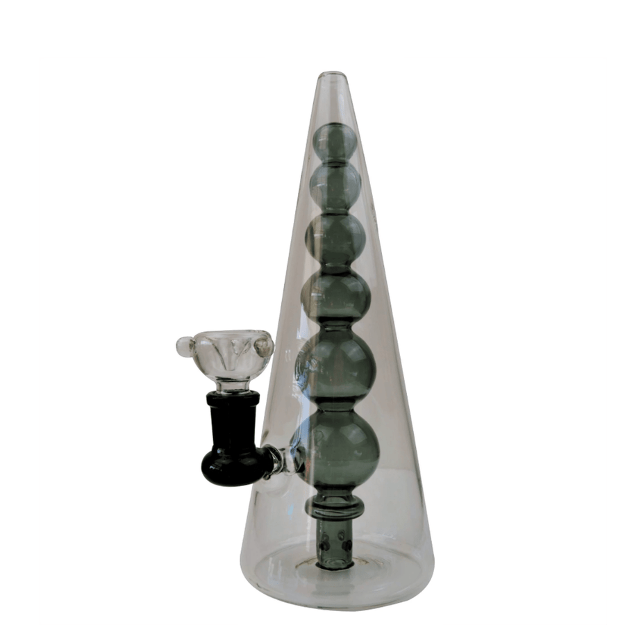 Plain Jane Glass 420 Hardware Plain Jane Glass-Sphered Pyramid Stack 12"-Morden Vape SuperStore & Cannabis Dispensary