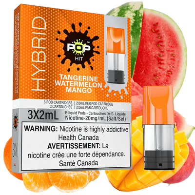 STLTH Pods 20mg Hybrid Salt Nicotine S-Pods POP Hit Hybrid Pods- POP Hit Tangerine Watermelon Mango- Morden Vape Superstore and Online Shop