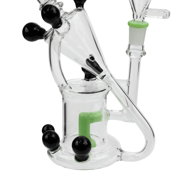 Preemo Glass Recyclers 9" / Mint Green Preemo Glass Bauble Recycler-9"-Morden Vape SuperStore & Bong Shop