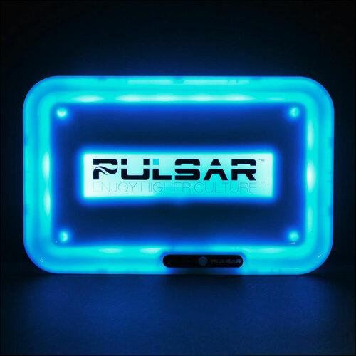 Pulsar 420 Hardware Pulsar Light-Up LED Rolling Tray Pulsar Light-Up LED Rolling Tray-Morden Vape SuperStore & Cannabis Dispensary Manitoba Canada