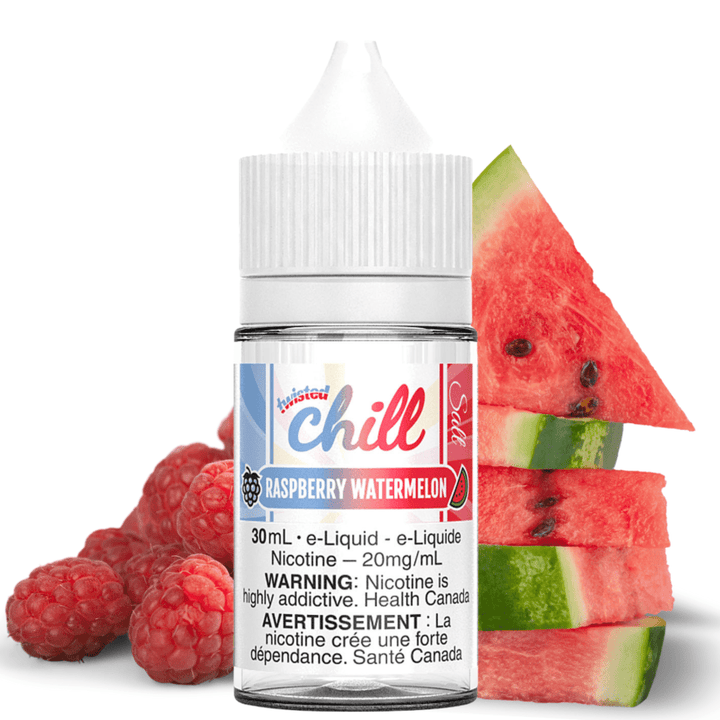 Raspberry Watermelon Salt by Chill E-Liquid 30ml / 12mg Morden Vape SuperStore and Cannabis Manitoba Canada