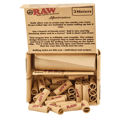 Raw 420 Accessories Raw Classic Masterpiece King size Slim Rolls-Morden Vape SuperStore