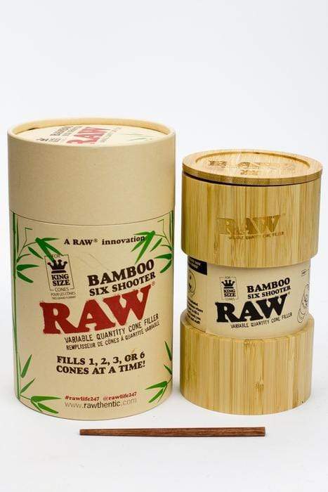 RAW Bamboo Six Shooter Kingsize Morden Vape SuperStore and Cannabis Manitoba Canada