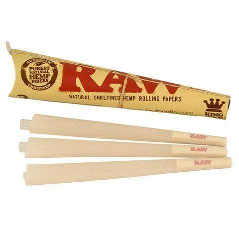 Raw Pre-Rolled Cones Kingsize-3pkg Morden Vape SuperStore and Cannabis Manitoba Canada