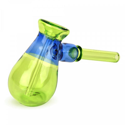Red Eye 420 Hardware Red Eye Glass 4.5" Color Blocked Hammer Bubbler-Morden Vape SuperStore & Cannabis Dispensary in Manitoba, Canada