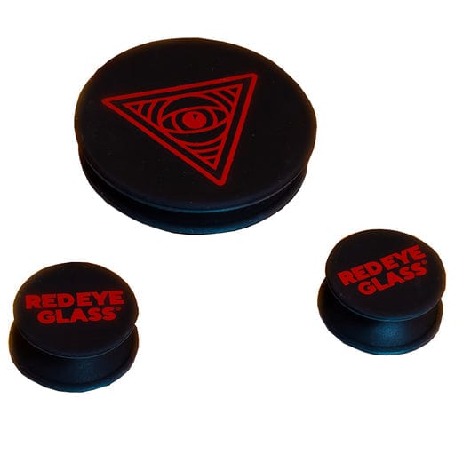Red Eye Glass 420 Accessories Red Eye Glass Silicone Bong Cleaning Caps-Morden Vape SuperStore & Cannabis Dispensary in Manitoba, Canada