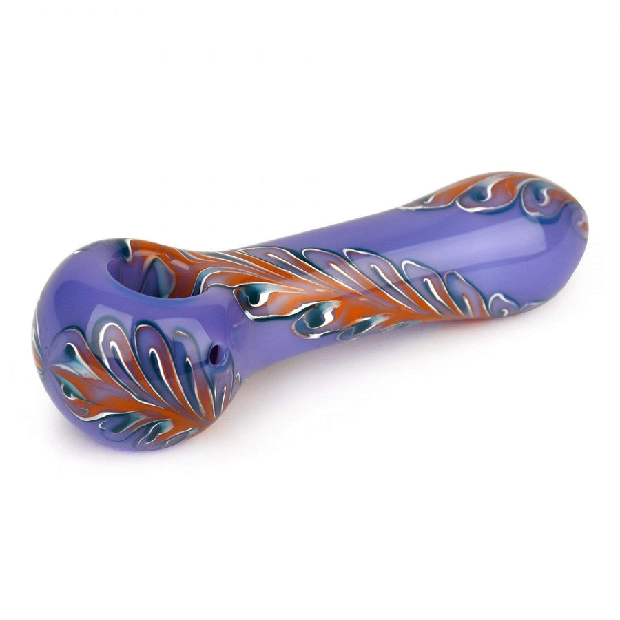 Red Eye Glass 420 Hardware Red Eye Glass Paisley Hand Pipe 4.5" Red Eye Glass Paisley Hand Pipe 4.5"-Morden Vape SuperStore & Cannabis Dispensary in Manitoba, Canada