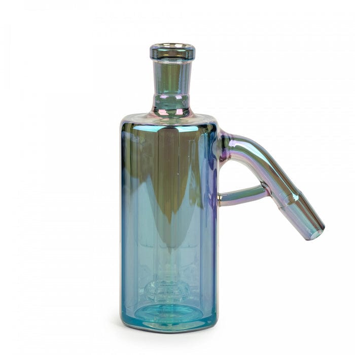 Red Eye Glass Metallic Terminator Hex Tube Ash Catcher 45°-14mm Green / 45° / 14mm Morden Vape SuperStore and Cannabis Manitoba Canada