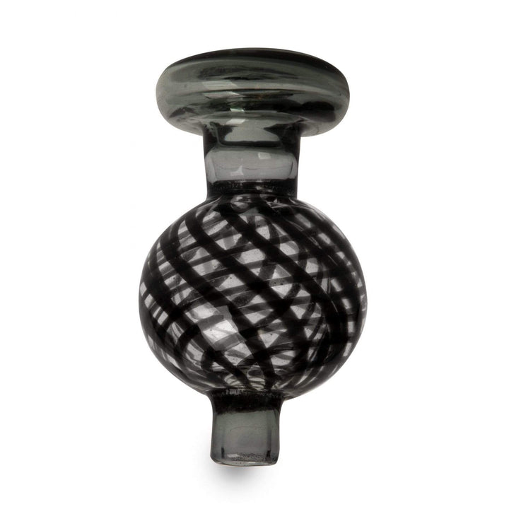 Red Eye Glass Two Tone Retichello Bubble Carb Cap Black Smoke Morden Vape SuperStore and Cannabis Manitoba Canada
