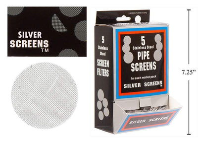 Retro 420 Accessories Stainless Steel Pipe Screens Stainless Steel Pipe Screens - Morden Vape & 420 SuperStore, Manitoba, Canada