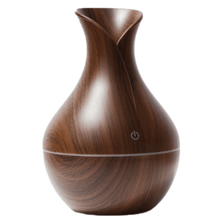 Retro Lifestyle Accessories Dark Wood Ultrasonic Aroma Diffuser Humidifier Large-Steinbach Vape SuperStore