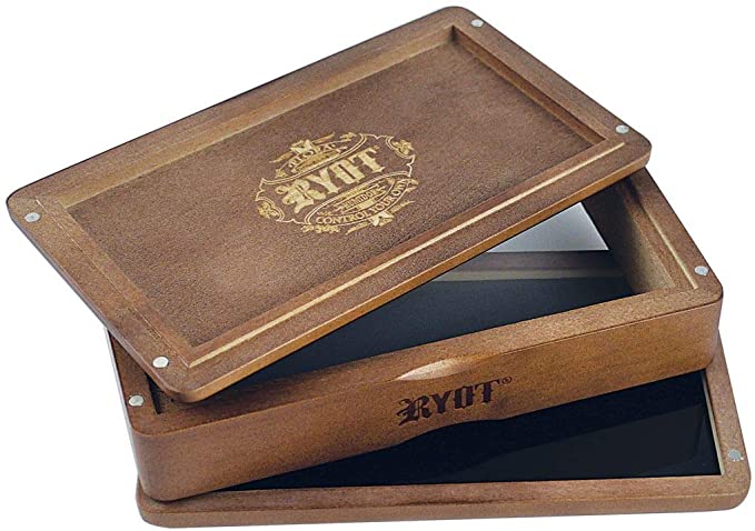 RYOT 420 Accessories 4"x7" / walnut Ryot Slim Shaker Box Ryot Slim Shaker Box - Morden Vape & 420 SuperStore, Manitoba, Canada