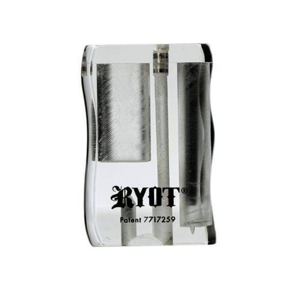 RYOT 420 Hardware Clear RYOT Acrylic Poker Dugout w/ Matching Bat-Shorties RYOT Short Acrylic Poker Dugout - Morden Vape & 420 SuperStore, Manitoba, Canada