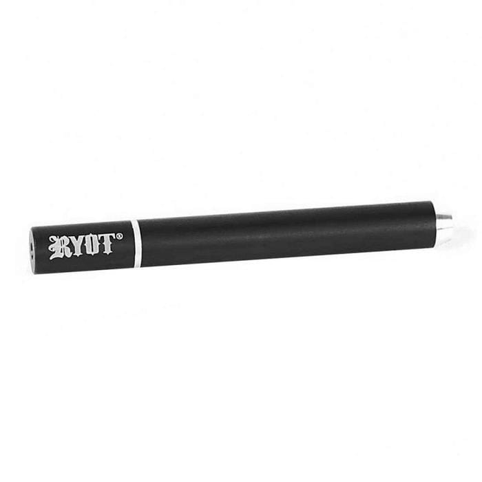 RYOT 9mm Slim Anodized Aluminum Taster Bat Black Morden Vape SuperStore and Cannabis Manitoba Canada
