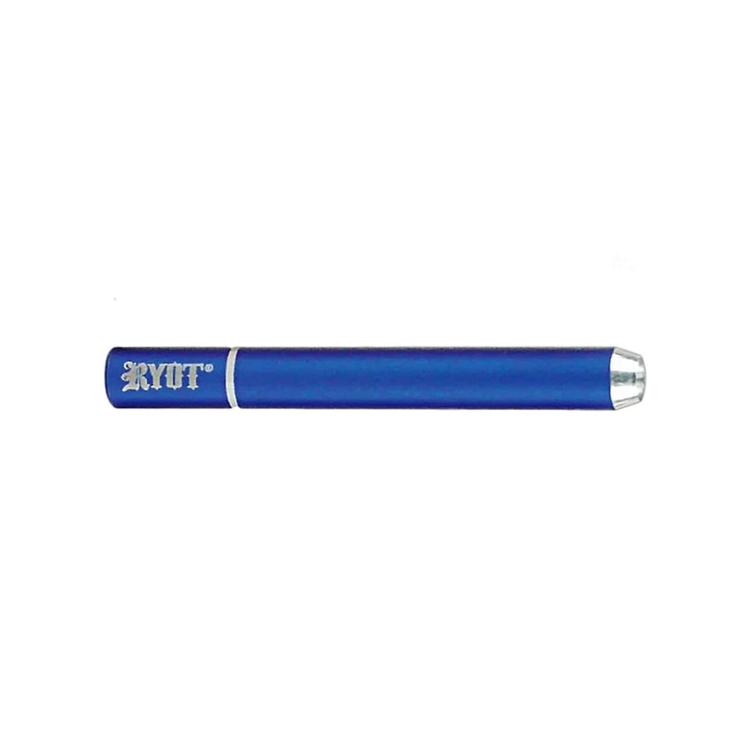 RYOT 9mm Slim Anodized Aluminum Taster Bat Blue Morden Vape SuperStore and Cannabis Manitoba Canada
