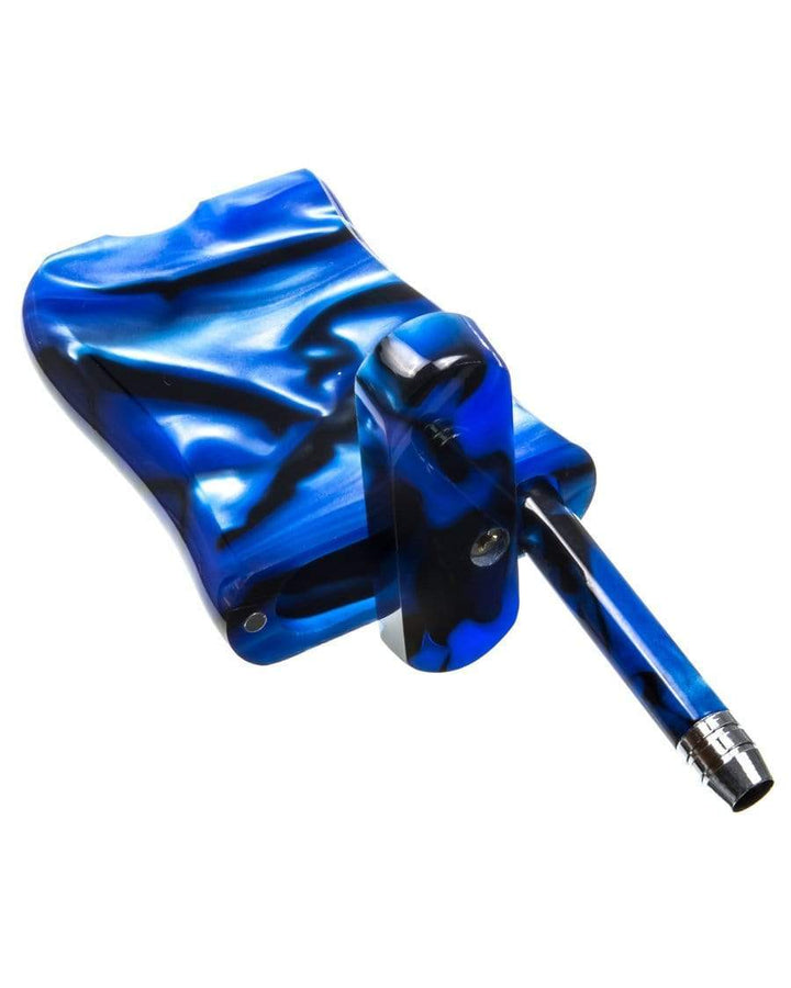 RYOT Acrylic Poker Dugout w/ Matching Bat-Shorties Blue Morden Vape SuperStore and Cannabis Manitoba Canada