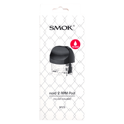 Smok Accessories RPM Pod SMOK 4.5mL Nord 2 Replacement Pods - 3pck SMOK Nord 2 Replacement Pods-Morden Vape SuperStore and Bong Shop