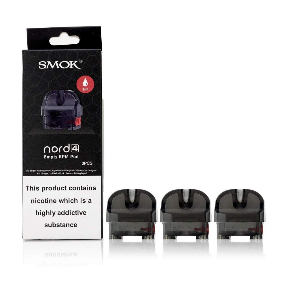 Smok Accessories RPM Pod SMOK 4.5mL Nord 4 Replacement Pods - 3pck SMOK Nord 4 Replacement Pods-3pck-Morden Vape SuperStore and Bong Shop