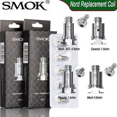 Smok Hardware & Kits Smok Nord Replacement Coils Smok Nord Replacement Coils - Morden Vape SuperStore, Manitoba, Canada