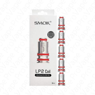 Smok Hardware LP2 Meshed 0.23ohm DL Smok LP2 Replacement Coils-5/pk Smok LP2 Replacement Coils-5/pk-Morden Vape SuperStore Manitoba Canada