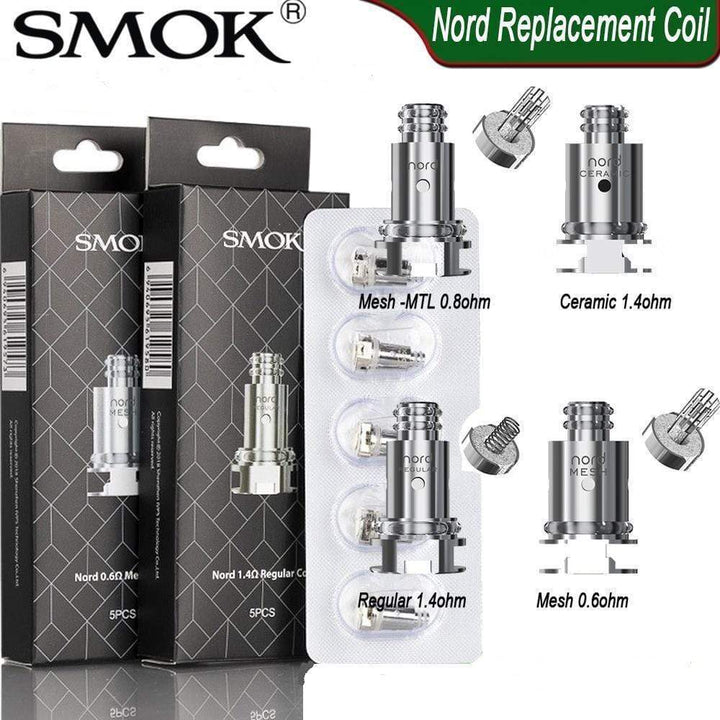 Smok Nord Replacement Coils Morden Vape SuperStore and Cannabis Manitoba Canada