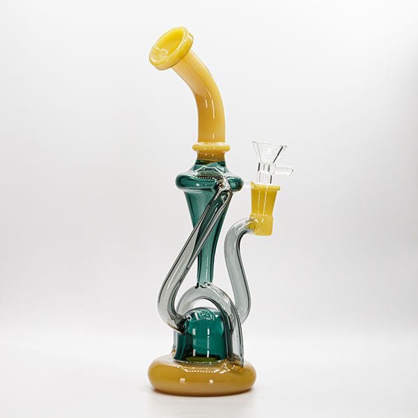 Soul Glass 420 Hardware Soul Glass Recycler Tube-10"-Airdrie Vape Superstore & Bong Shop