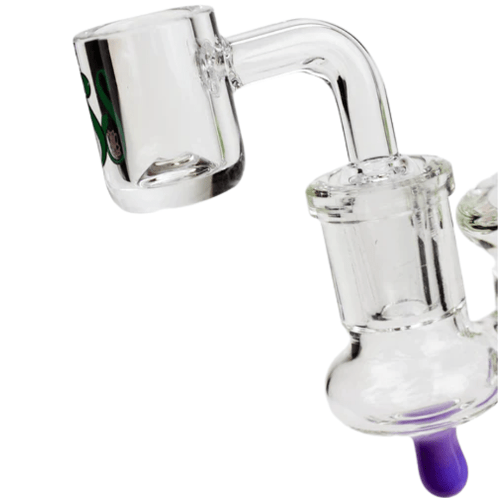 Soul Glass Dab Rigs Milk Green Soul Glass 2-in-1 Mushroom Rig 8"-Morden Vape SuperStore & Cannabis MB, Canada