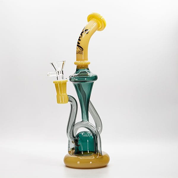 Soul Glass Recycler Tube-10" Morden Vape SuperStore and Cannabis Manitoba Canada