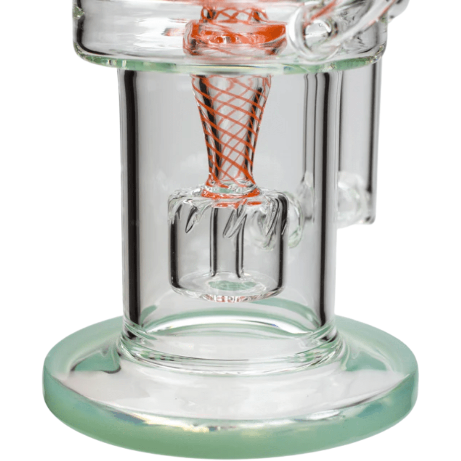 Soul Glass Recyclers Soul Glass 2in1 Recycler w/ Drum Perc 9"-Morden Vape SuperStore & Cannabis MB, Canada
