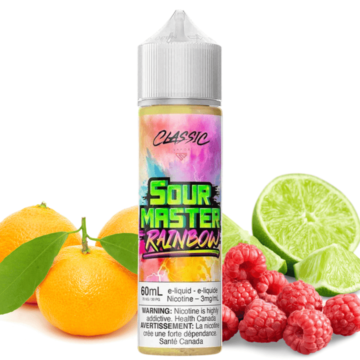 Sour Master E-Liquid 3mg Sour Master-Rainbow 60ml Rainbow by Sour Master - Morden Vape SuperStore, Manitoba, Canada