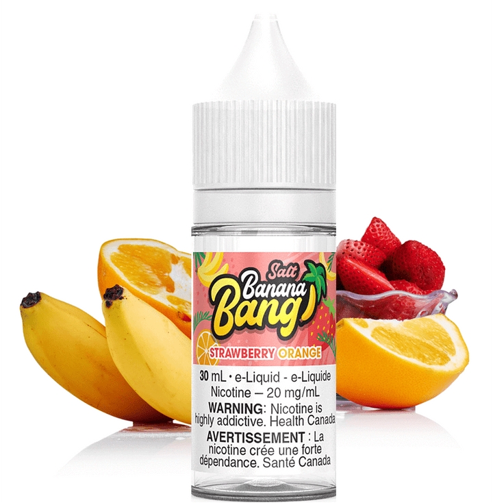 Strawberry Orange by Banana Bang Salt 30ml / 12mg Morden Vape SuperStore and Cannabis Manitoba Canada