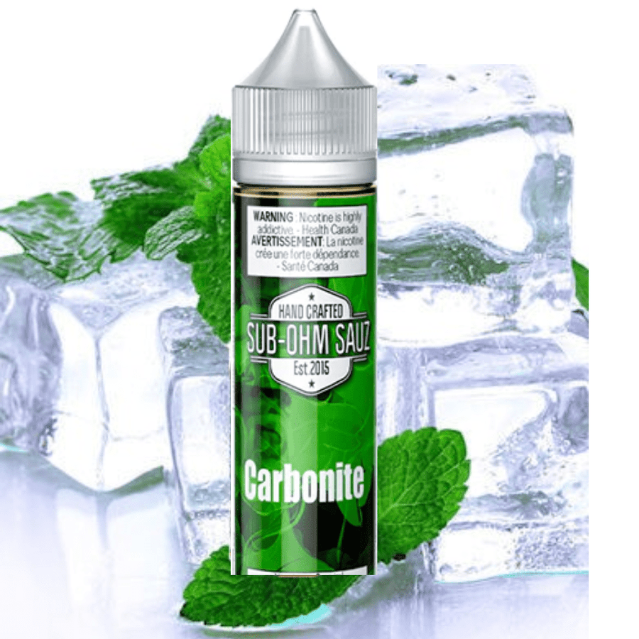 Carbonite Salt Nic by Sub-Ohm Sauz E-Liquid in 30ml Bottle Available at Morden Vape SuperStore & Cannabis Dispensary Located in Morden, Manitoba, Canada