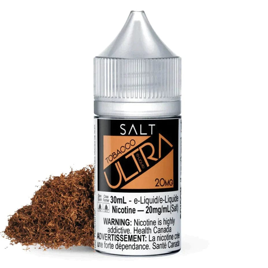 Ultra E-Liquid Salt Nic 30mL / 10mg Ultra Salt Tobacco-Steinbach Vape SuperStore, Manitoba Canada