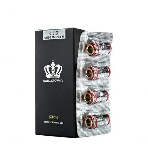 UWELL Accessories 0.3ohm Dual Uwell Crown V Replacement Coils - 4pck Uwell Crown V Coils-4pck-Morden Vape SuperStore and Bong Shop