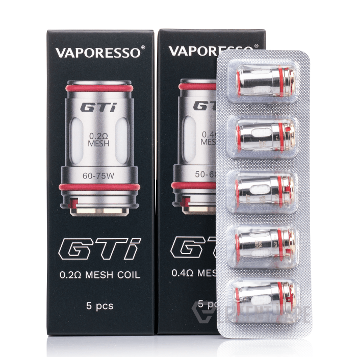 Vaporesso Hardware & Kits 5/pkg / 0.4 Mesh (50-60W) Vaporesso GTi Coils for the iTank-Morden Vape SuperStore Manitoba 