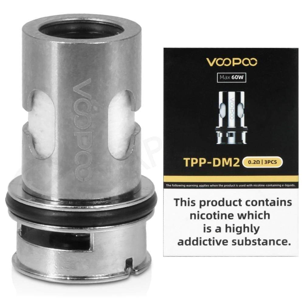 VooPoo TPP Replacement Coils - 3pck DM2 0.2ohm Morden Vape SuperStore and Cannabis Manitoba Canada