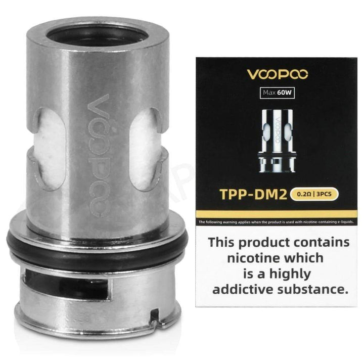 VooPoo TPP Replacement Coils - 3pck DM2 0.2ohm Morden Vape SuperStore and Cannabis Manitoba Canada