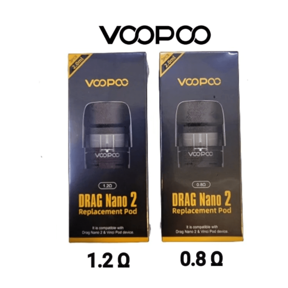 Voopoo Vinci/Drag Nano 2 Replacement Pods Morden Vape SuperStore and Cannabis Manitoba Canada