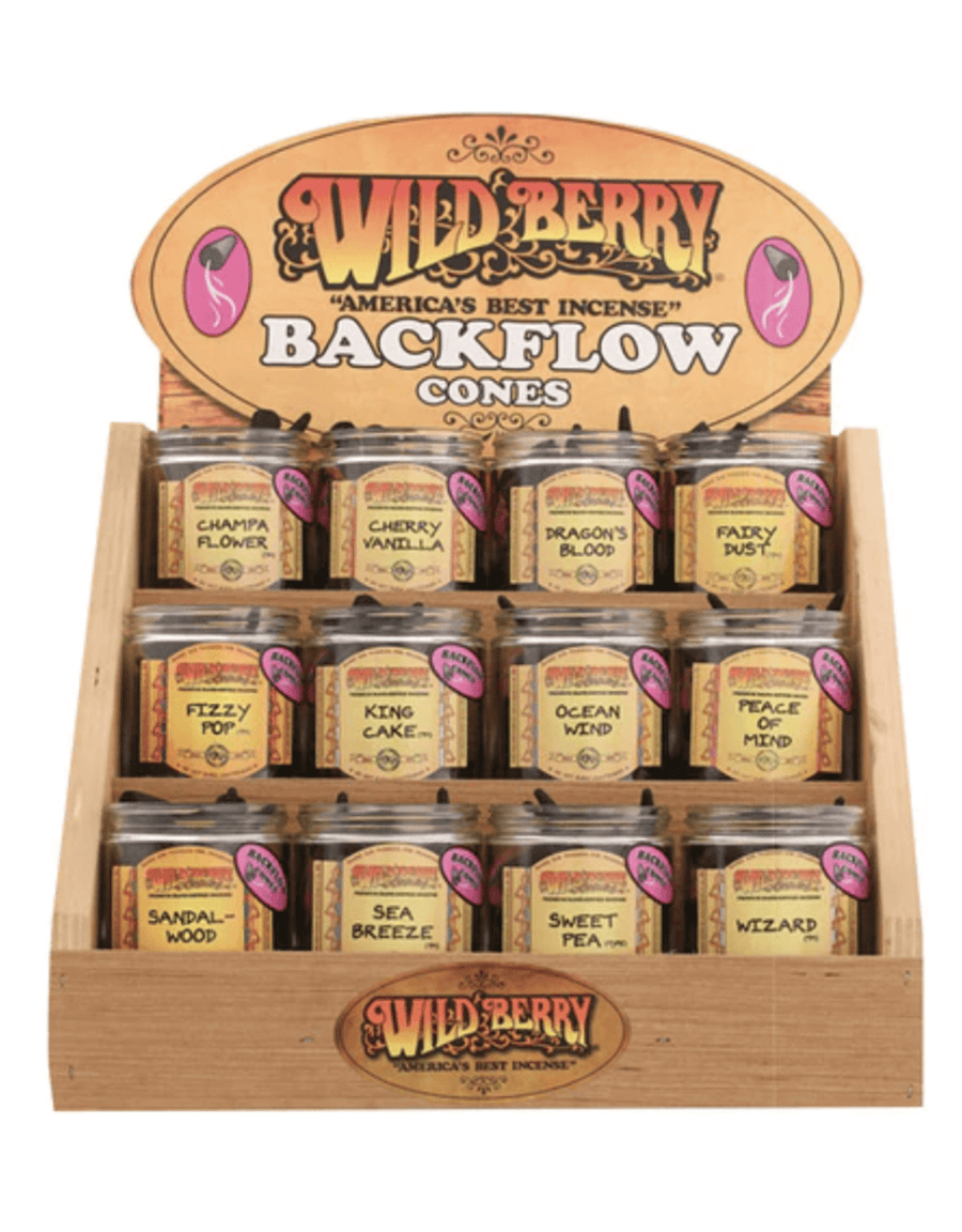 Wild Berry Back Flow Lifestyle Accessories Wild Berry Back Flow Incense Cones Wild Berry Back Flow Incense Cones-Morden Vape SuperStore Manitoba