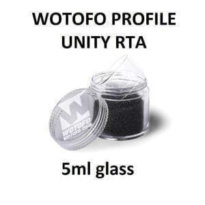 Wotofo Hardware 5ml Wotofo Profile Unity RTA Glass Tube Wotofo Profile Unity RTA Glass Tube - Morden Vape SuperStore, Manitoba, Canada