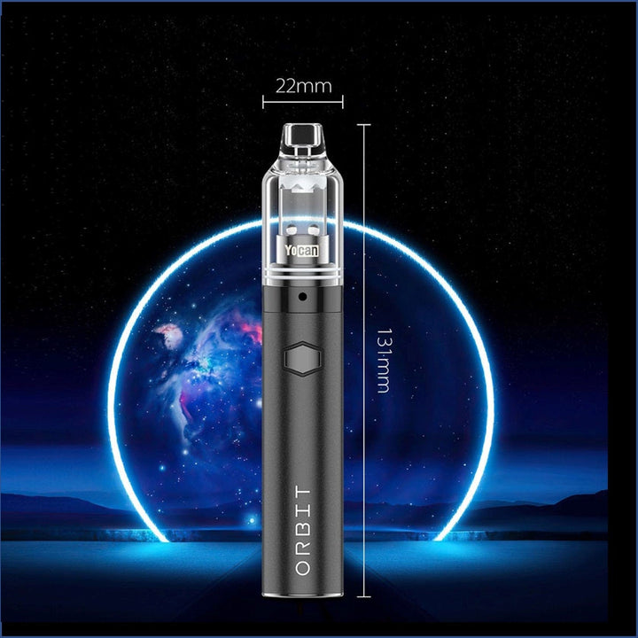 Yocan Orbit Concentrate Vape-Dab Pen Vaporizer Portage Terp Beads 1700 mAh / Black Morden Vape SuperStore and Cannabis Manitoba Canada