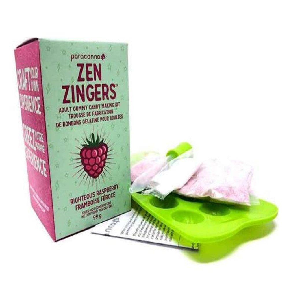 Zen Zingers 420 Accessories Zen Zinger Cannabis Edible Gummy Kit-Righteous Raspberry-Morden Vape SuperStore