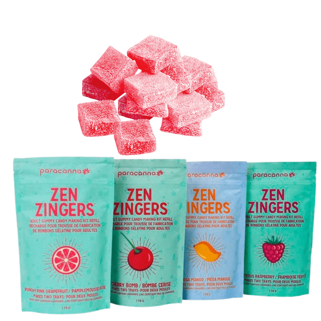 Zen Zingers 420 Accessories Zen Zingers Gummy Refills-Morden Vape SuperStore & Bong Shop, Manitoba